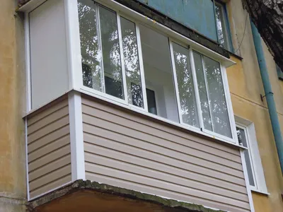 Балконное остекление с алюминиевым профилем в Твери