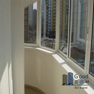 Ремонт балкона с алюминиевым остеклением в Москве под ключ