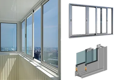 Остекление балконов алюминиевым профилем — Ирбит и Ирбитский район
