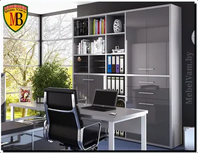 Офисные шкафы, шкафы для офиса, офисная мебель - Мебельвам