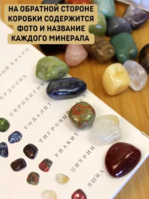 Купить коллекцию камней-самоцветов. 20 минералов по выгодной цене в  интернет-магазине Думка. Есть на складе, доставка сегодня или самовывоз.