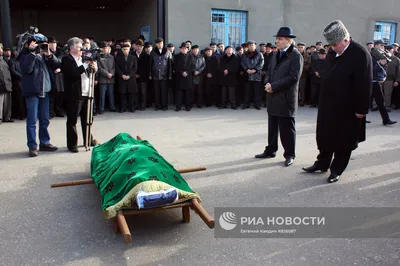 Похороны муфтия Анаса Пшихачева | РИА Новости Медиабанк