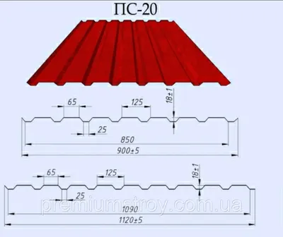 Профнастил стеновой 0,45 глянец Украина 🇺🇦: продажа, цена в Одессе.  Заборы и ограждения от \"Преміумстрой\" - 1151045004