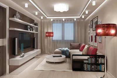 Интерьер комнаты 15 кв.м фото » Дизайн 2021 года - новые идеи и примеры  работ
