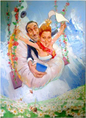 художник Медведев Алексей | свадебный шарж | художник +на свдьбе | шаржист  на свадьбе | пригласить шаржиста | портрет маслом | модный художник шаржист  на праздник | шаржи с натуры | шаржист