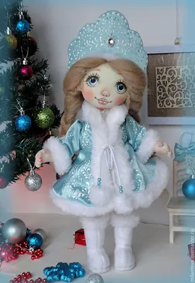 Купить Снегурочка, прямо из сказки. - голубой, снегурочка, кукла-снегурочка,  снегурочка текстильная, пода… | Самодельная кукла, Мягкая скульптура,  Цветочные поделки