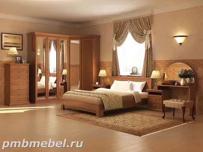 Модульная спальня Леди, купить спальню из массива, шкаф, мебель из дуба в  Москве, мебель со склада, купить мебель из натурального дерева, купить шкаф  из массива