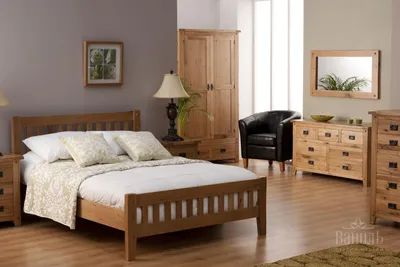 Спальня из дерева на заказ в Киеве - низкая цена мебели в спальню