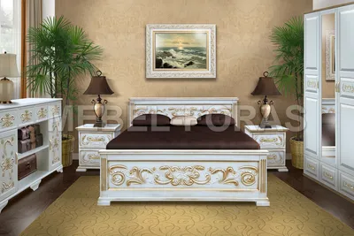 Спальный гарнитур Флоренция 3 купить - мебель из дерева от производителя