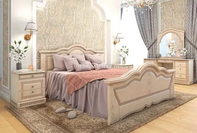Спальня Флоренция, цвет клен с патиной