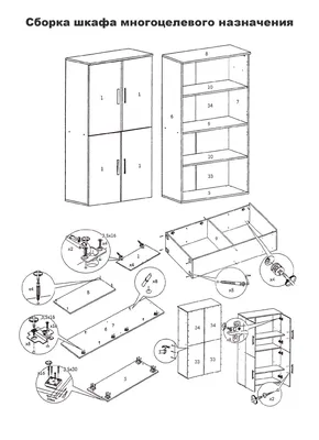 Инструкция по сборке стенки Мальта Много мебели