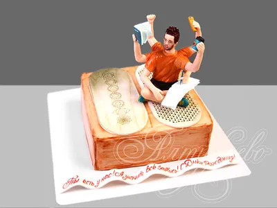 Торт Парню на 20 лет 10095521 стоимостью 6 000 рублей - торты на заказ  ПРЕМИУМ-класса от КП «Алтуфьево»