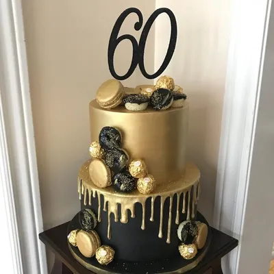 Украшение торта на 60 лет мужчине - 57 фото