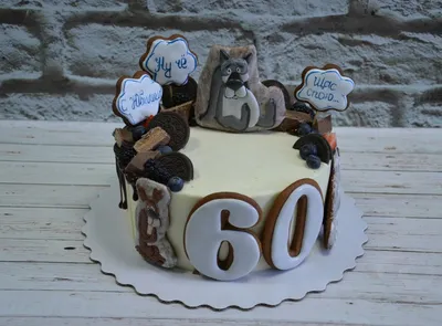 Торт на юбилей мужчине 60 (49 фото)