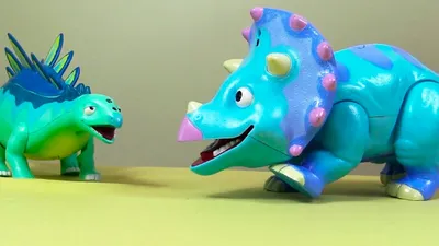 Развивающий мультфильм - Разговор динозавров - YouTube
