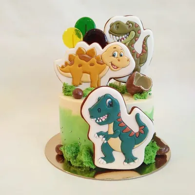 Торты с динозаврами в Самаре // КейкТаун — кондитерские и кондитеры, торты  и десерты с доставкой