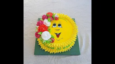 Торт солнышко фото