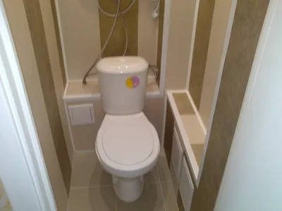Ремонт туалета панелями под ключ фото - 74 фото