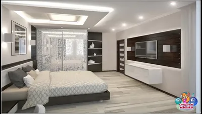 Bedrooms in high-tech style. - YouTube