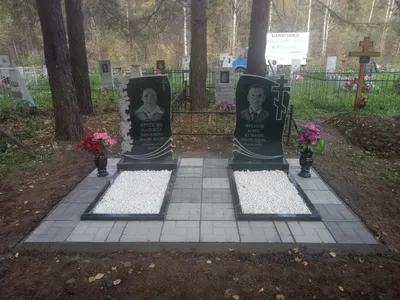 Цветник на могилу | \"Российский камень\" - изготовление памятников на могилу  Уфа