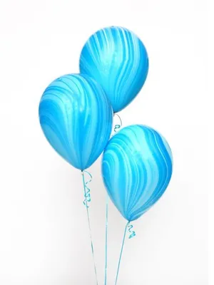 Воздушные шарики Агат синий - доставка по СПб и ЛО низкие цены!