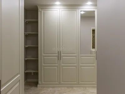 Классический шкаф «Ферроль» для коридора из МДФ по индивидуальному  дизайн-проекту, Арт.357