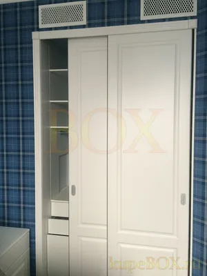 Шкафы-купе с раздвижными дверьми из МДФ
