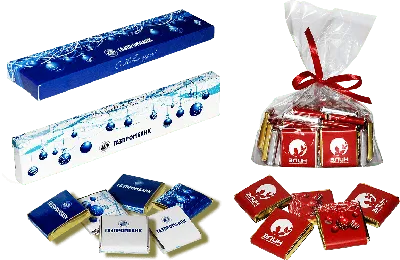 Шоколад с логотипом: подарки с фирменной символикой на упаковке - компания  СВИТ в Москве и Туле