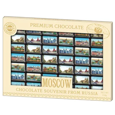 Подарочный шоколадный набор \"Старинная Москва\" купить в Москве