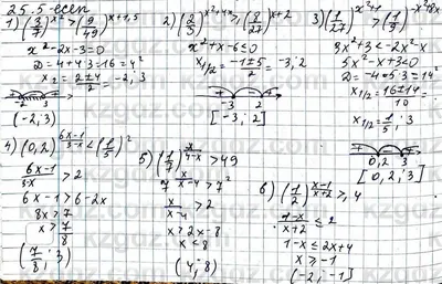 Алгебра ЕМН Абылкасымова 11 класс 2020 Упражнение 25.5 ГДЗ(дүж) решебник  KZGDZ.COM