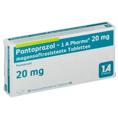 Пантопразол - 1 А Фарма® 20 мг 30 шт - shop-apotheke.com