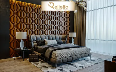 Как сэкономить до 70% на ремонте гостевой спальни используя стеновые 3D  панели из пенополиуретана | Relieffo | Дзен