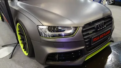 Audi A4 3.0 TDI Tuning Essen Motor Show 2014 Germany - YouTube