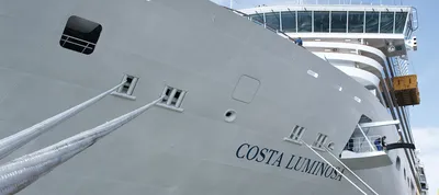 Costa Luminosa покидает флот Costa для участия в карнавале