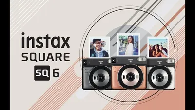 ПРЕЗЕНТАЦИЯ НОВОЙ КАМЕРЫ INSTAX SQ6 - YouTube