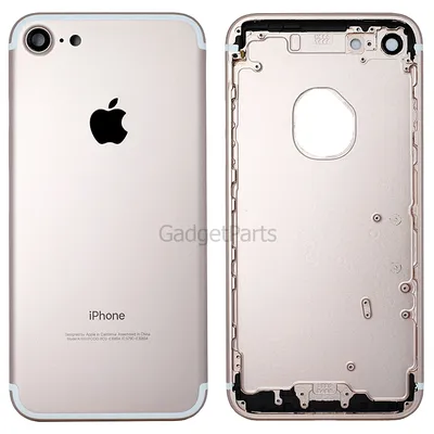 Задняя крышка iPhone 7 Розовое золото (Rose gold) Оригинал купить в  Санкт-Петербурге