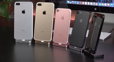 Какой цвет iPhone 7 выбрать: серебро, золото, розовое золото, черный оникс,  матовый черный или красный RED? %