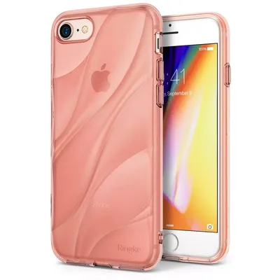 Оригинальный чехол бампер для iPhone SE 2022 / iPhone SE 2020 / iPhone 7 /  iPhone 8 Ringke Flow Rose Gold (Розовое Золото) купить в Украине, заказать  по доступной цене с доставкой,