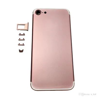 Корпус, крышка, задняя часть iPhone 7 (серебро/черный/золото/розовое золото)
