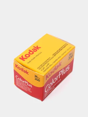 Фотопленка цветная Kodak ColorPlus 200, 36 кадров за 1490 ₽ купить в  интернет-магазине KazanExpress