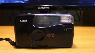 Пленочный фотоаппарат Kodak STAR 275 1996 года - YouTube
