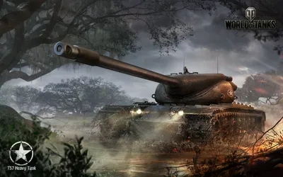 Картинка на рабочий стол T57 Heavy Tank, Art, Арт, war, world of tanks,  танк, мир танков, война, wot 2560 x 1600