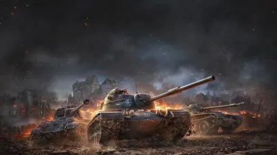 Обои World of Tanks: Blitz скачать на рабочий стол, рисунки Wargaming Net