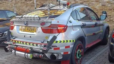 Очень странный и даже страшный BMW X6 нашелся в Великобритании