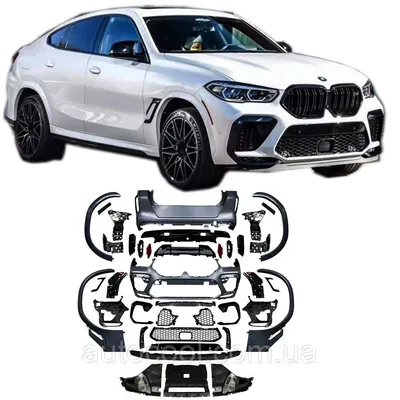 Тюнинг обвес апгрейд BMW X6 G06 2019+ г.в. в стиль X6M: продажа, цена в  Чернигове. Автомобильные аэродинамические обвесы от \"AutoCool (Ауто кулл)\"  - 1446450209
