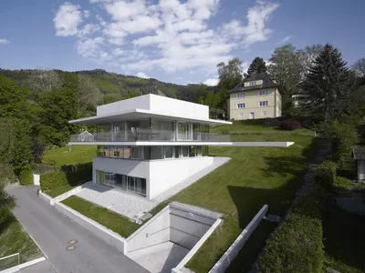 Австрия: архитектура в стиле конструктивизм от Marte Architekten в Bregenz