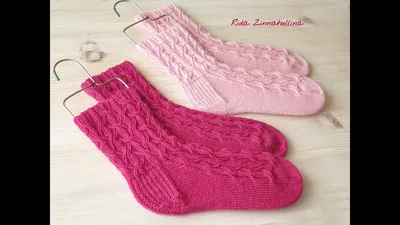 Ажурные носки спицами, 22 авторские схемы вязания и описания носков,  Вязание для детей