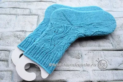 Ажурные носки с листьями (вязание, схемы, фото и видео) - Irena Handmade