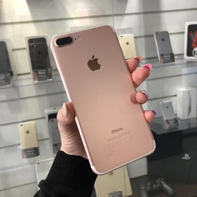 Apple iPhone 7 Plus БУ 32GB розовое золото купить в Севастополе -  iClubService