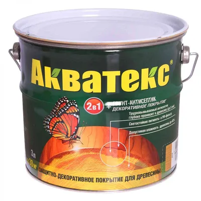 Акватекс-Экстра дуб 3,0л - цена, купить в интернет магазине - Антисептики и  пропитка